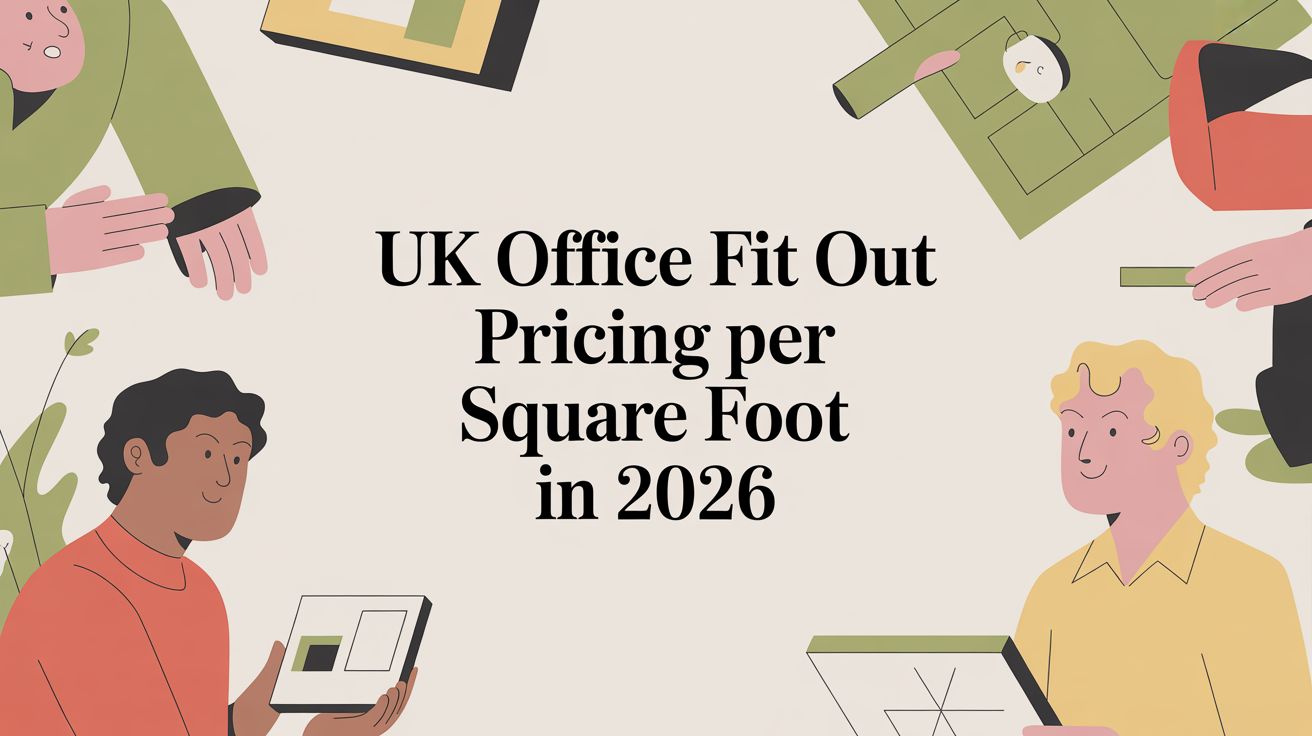 Planning an office fit out? Our 2026 guide breaks down the pricing per square foot in the UK, with real costs, key factors, and budgeting tips.